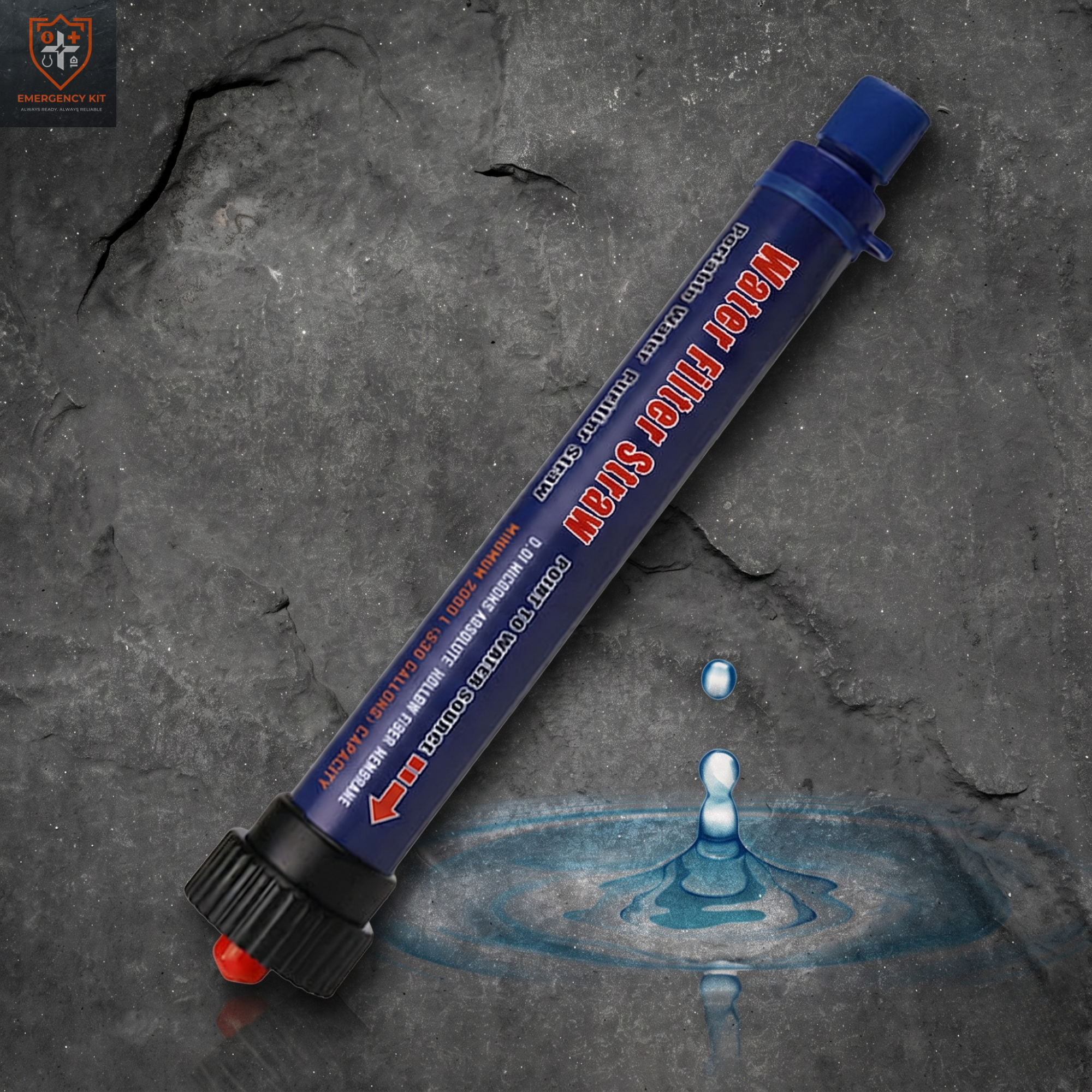 HydroGuard Tactical Water Purifier | 99.99% Bacteria Elimination