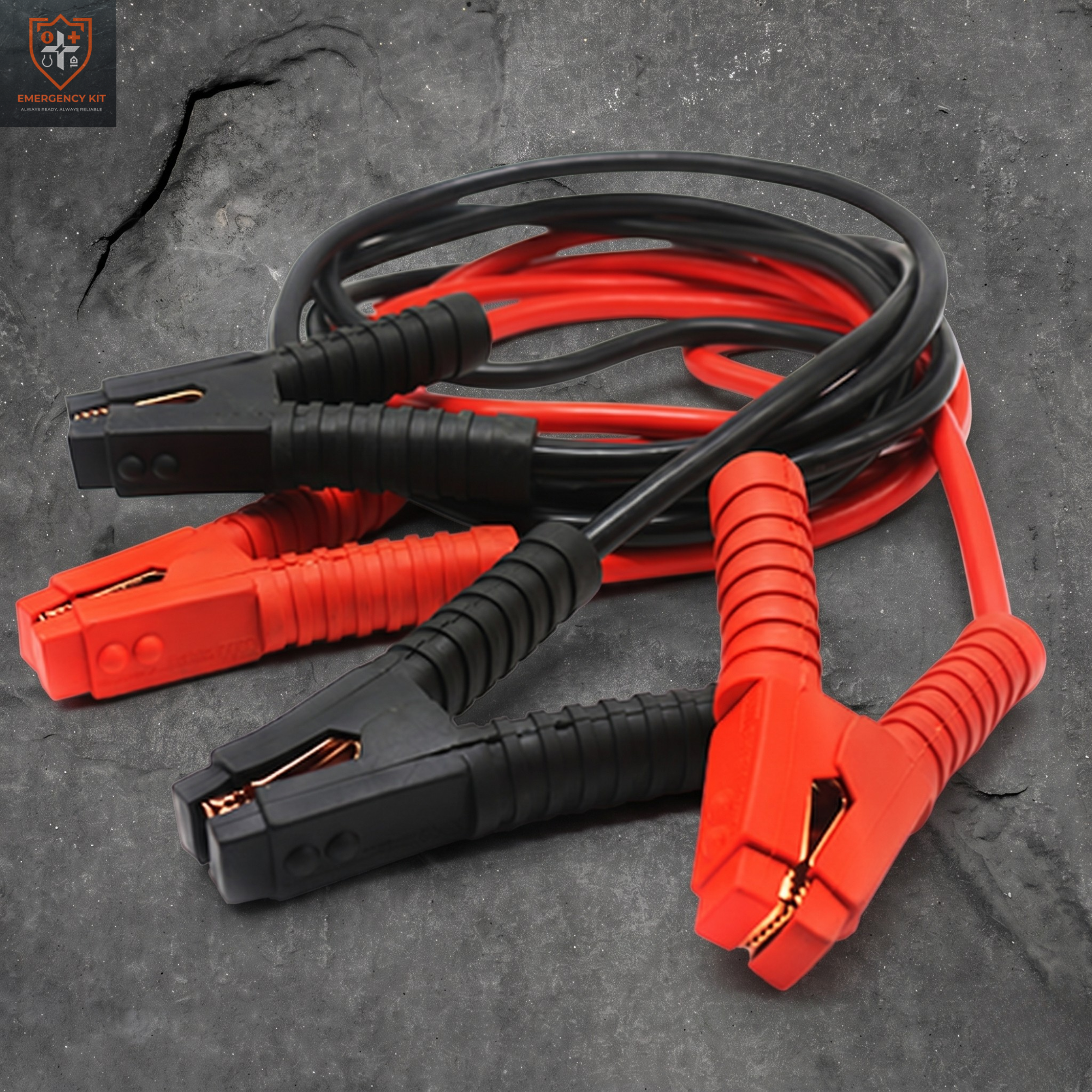 Heavy-Duty 1000AMP Reinforced Jumper Cables | Professional Recovery Lines