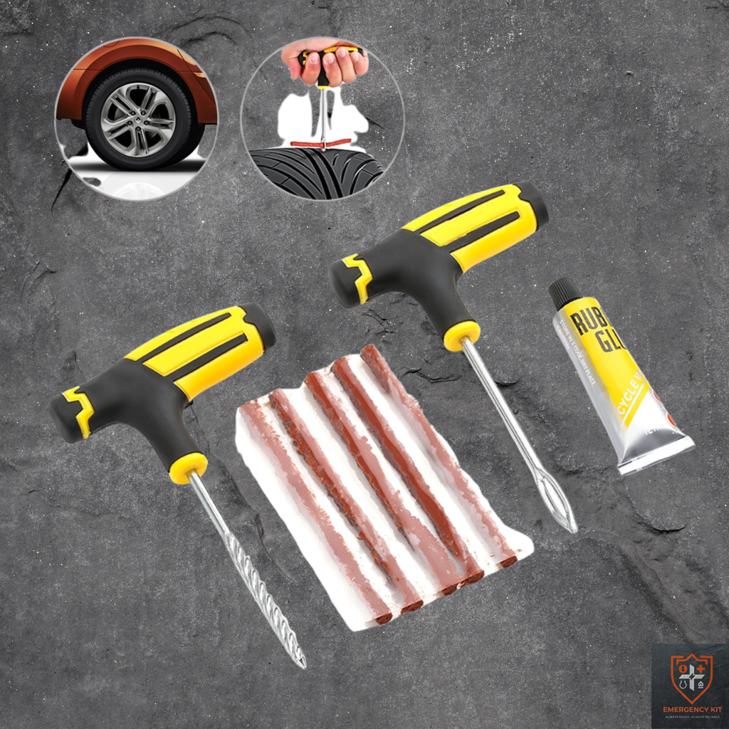 Rapid-Plug Roadside Tire Repair Kit | Heavy-Duty Tubeless Puncture Recovery