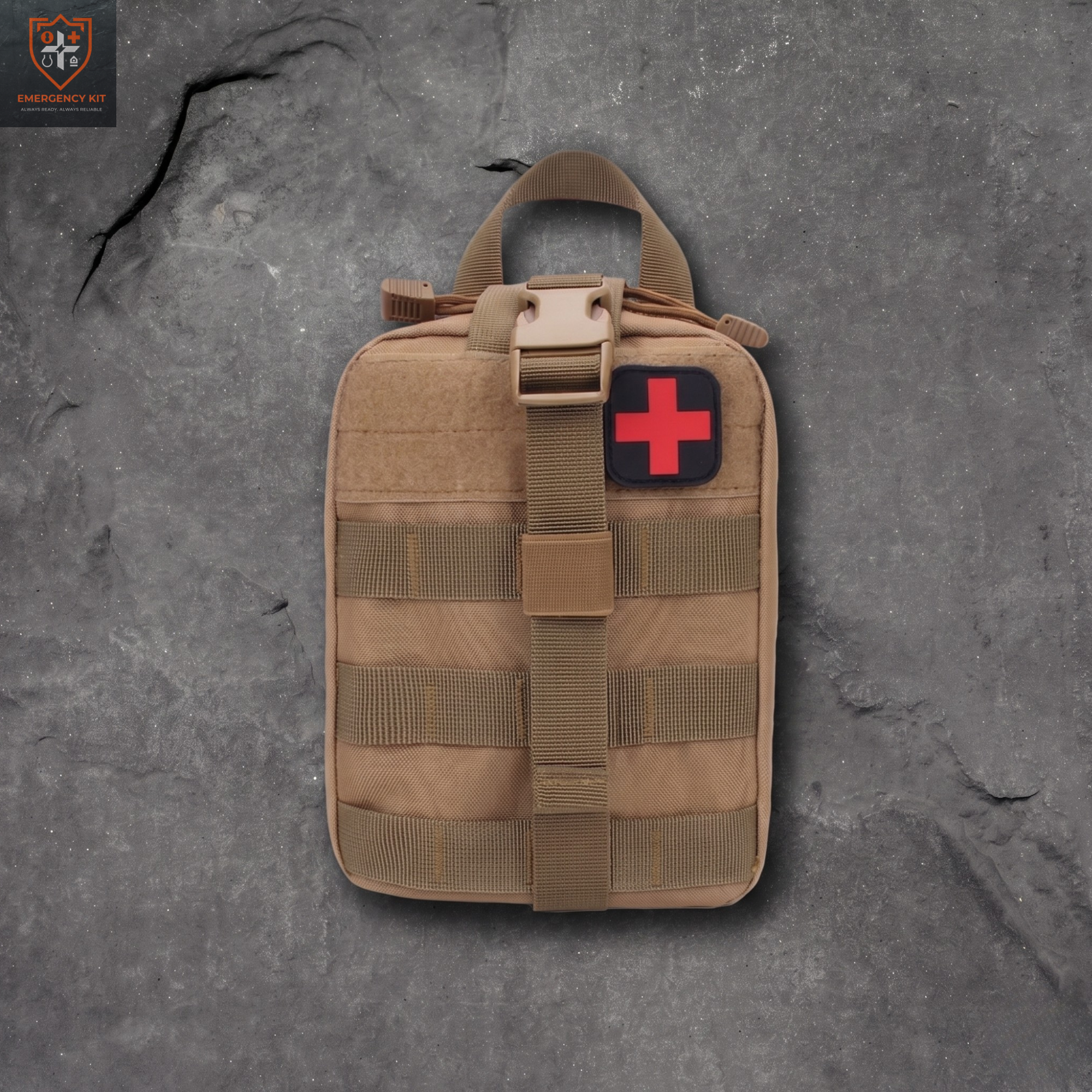Rapid-Response Tactical IFAK Pouch | Military-Grade Trauma Kit Organizer