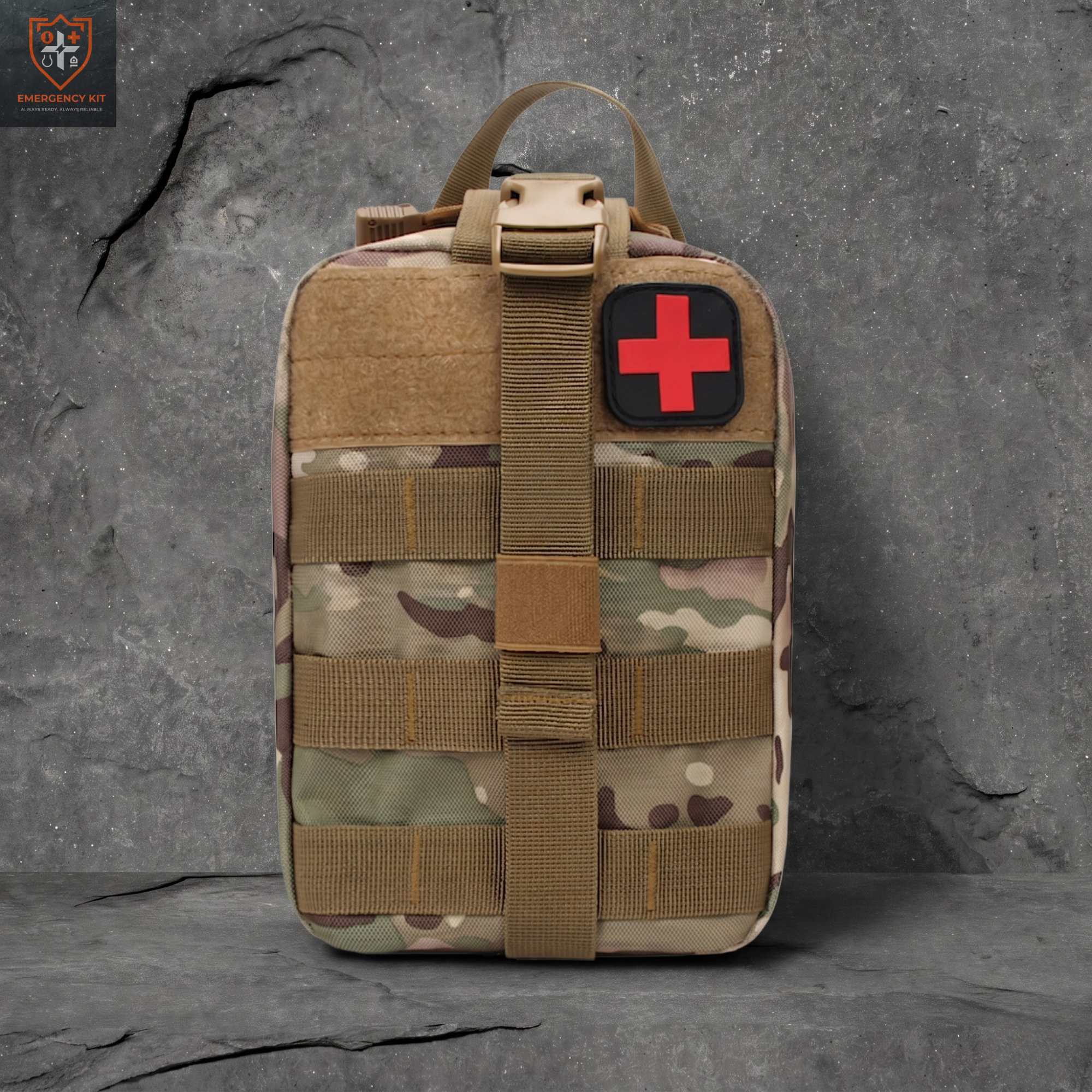 Rapid-Response Tactical IFAK Pouch | Military-Grade Trauma Kit Organizer