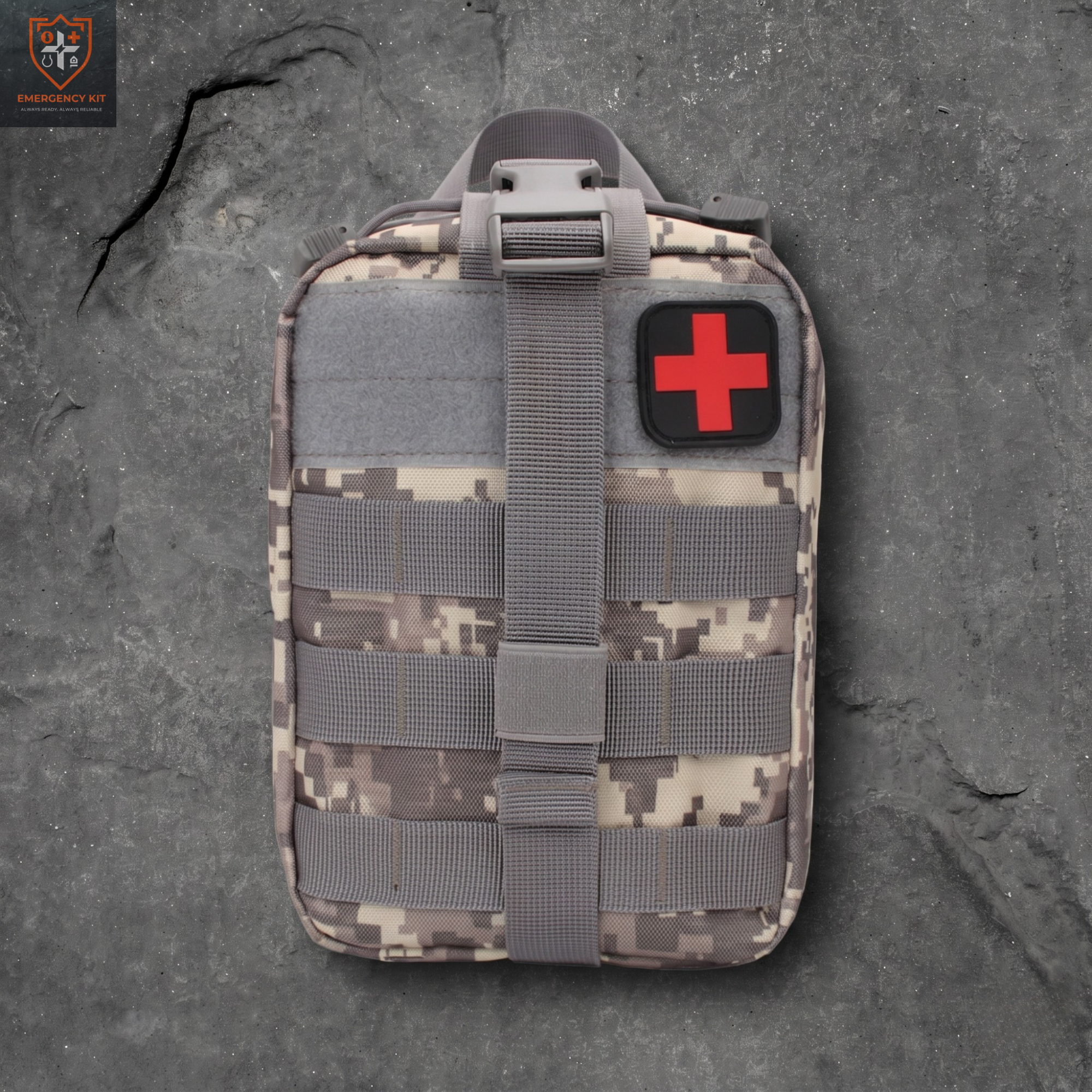 Rapid-Response Tactical IFAK Pouch | Military-Grade Trauma Kit Organizer