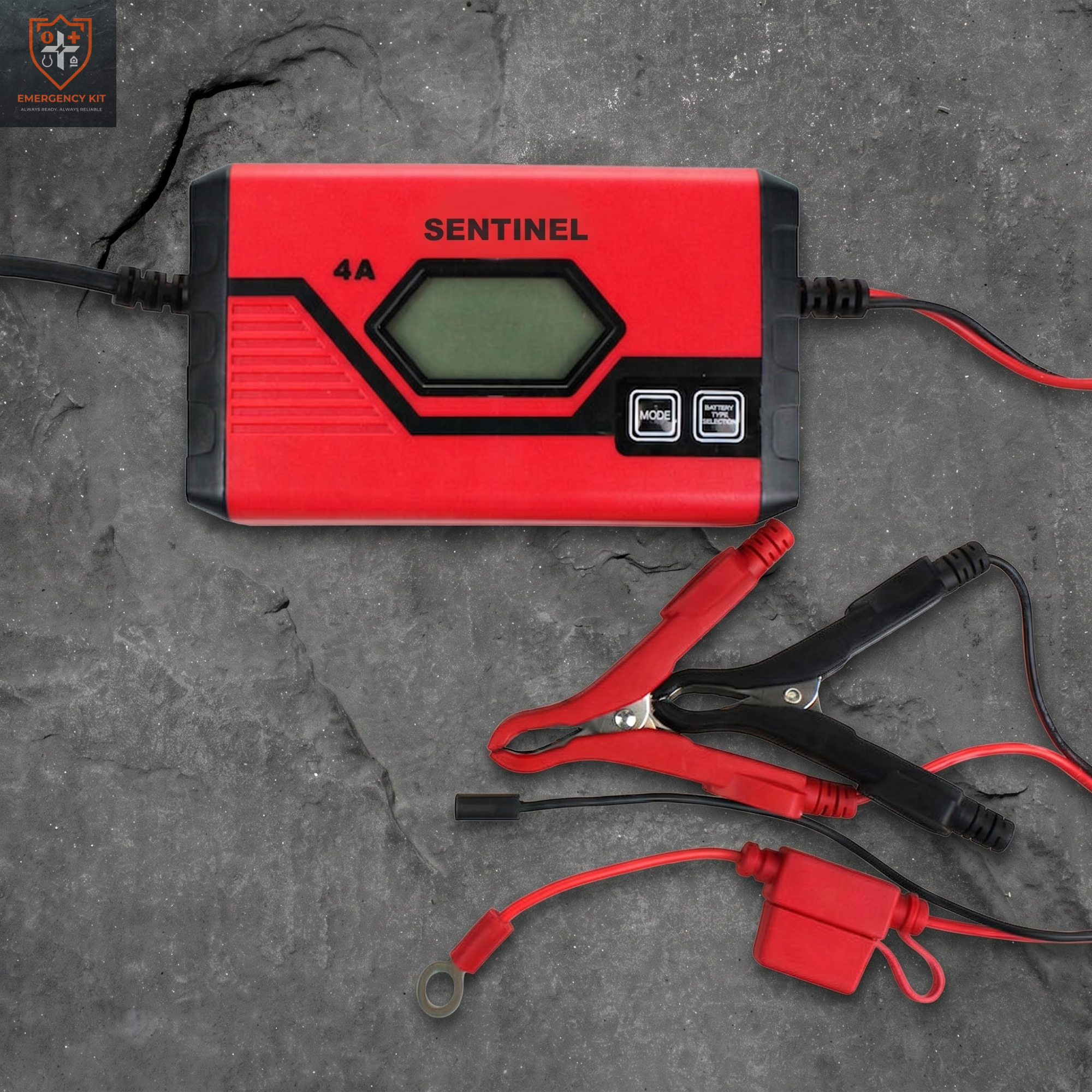 Sentinel 6V/12V Smart Battery Charger | IP65 Weatherproof Maintainer