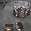 Sentinel Dual-Canister Tactical Respirator | KN95 Industrial Grade Face Shield