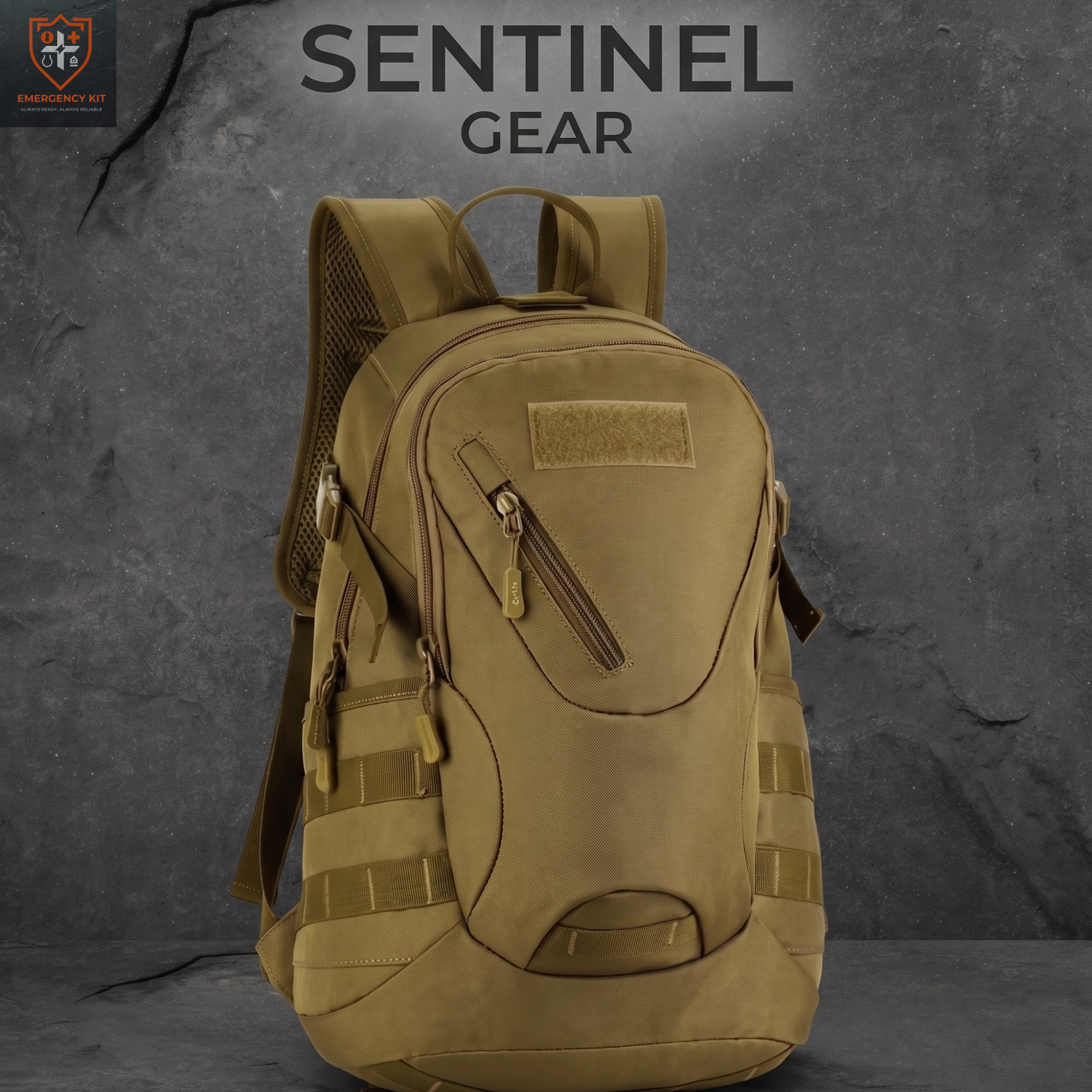 Sentinel 20L Tactical Assault Pack | Waterproof High-Capacity Field Rucksack
