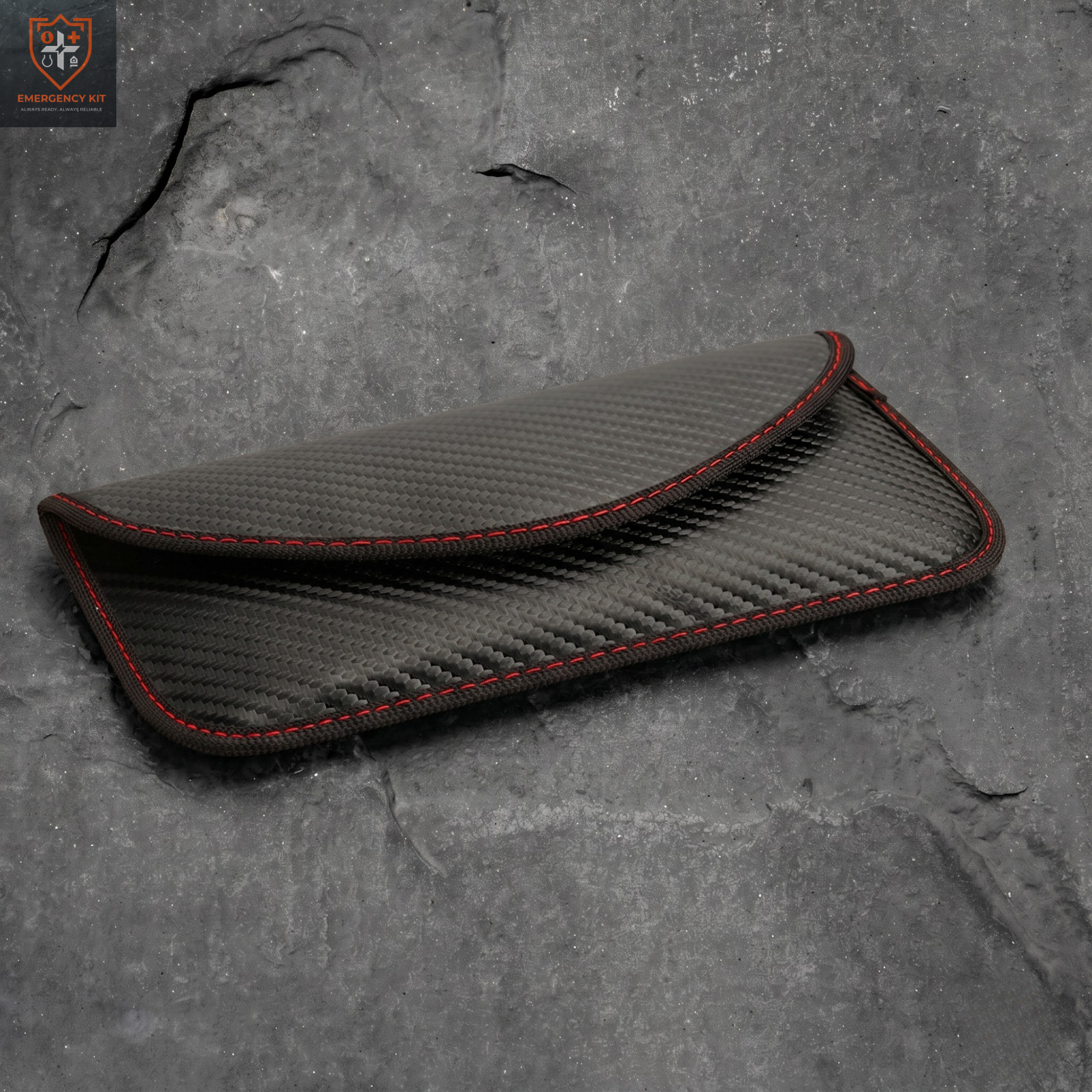 Signal-Block Faraday Shielding Pouch | Tactical RFID & Keyless Signal Protector
