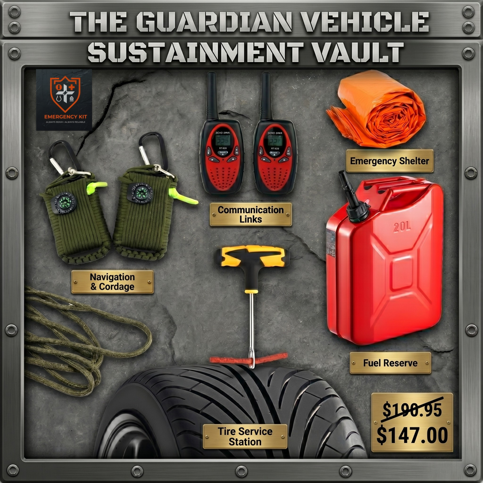 The Guardian Vehicle Sustainment Vault | Long-Range Mobility & Extraction Suite