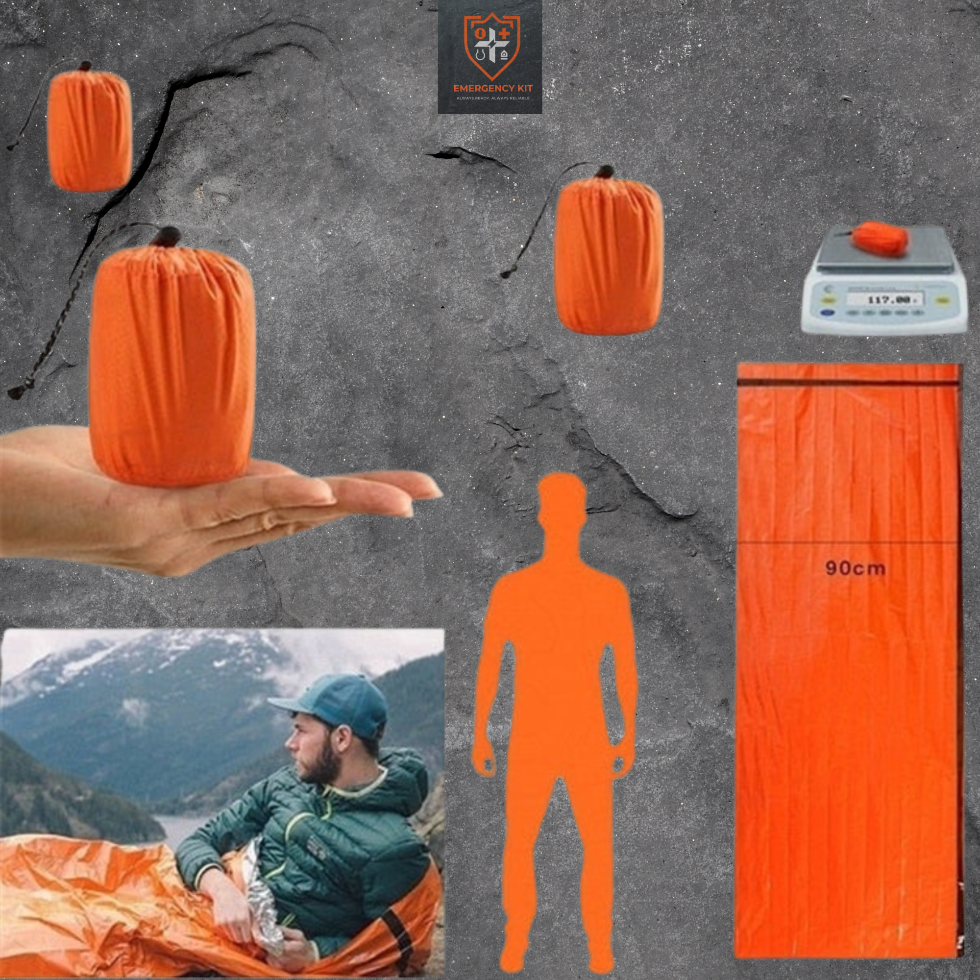 Thermal-Shield Mylar Bivy Sack | Tactical Emergency Heat-Reflective Shelter