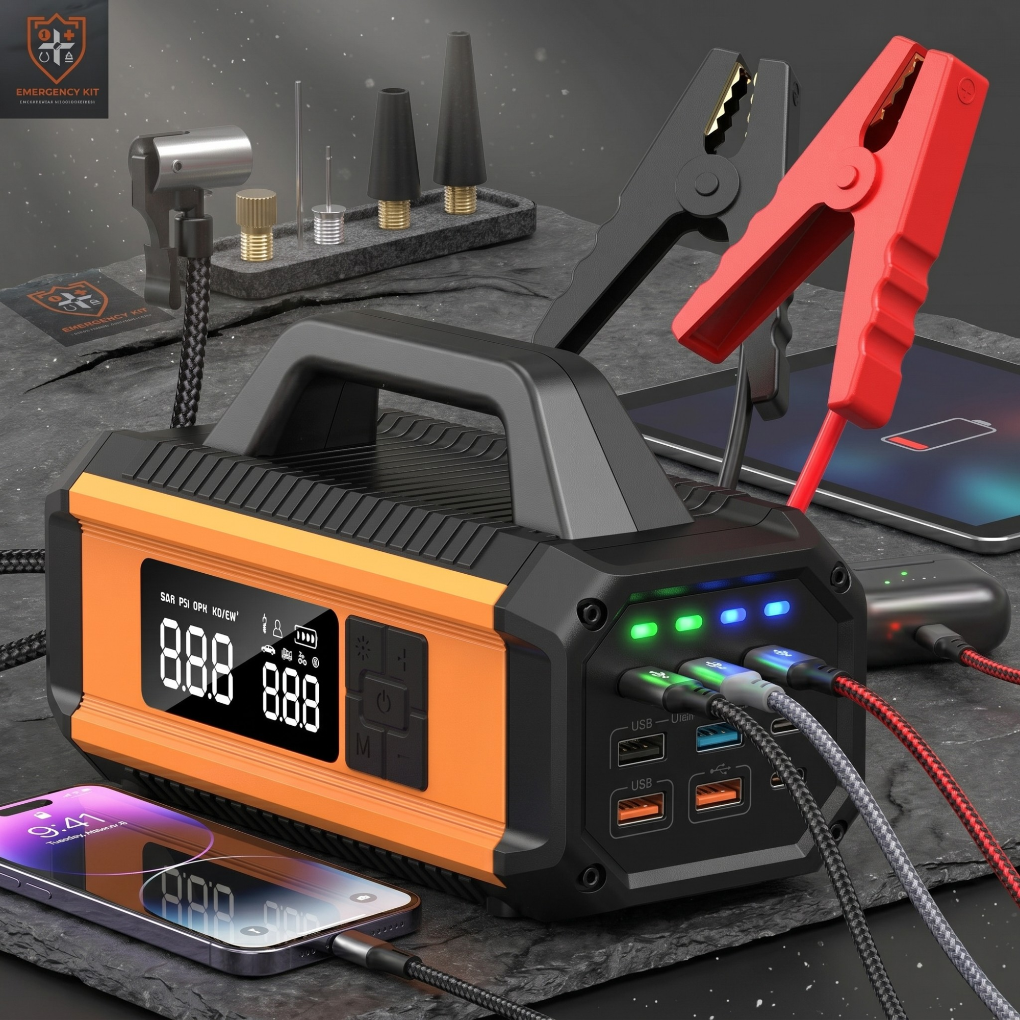 Titan Ultra 5-in-1 Max Recovery System | 3500A Peak Performance