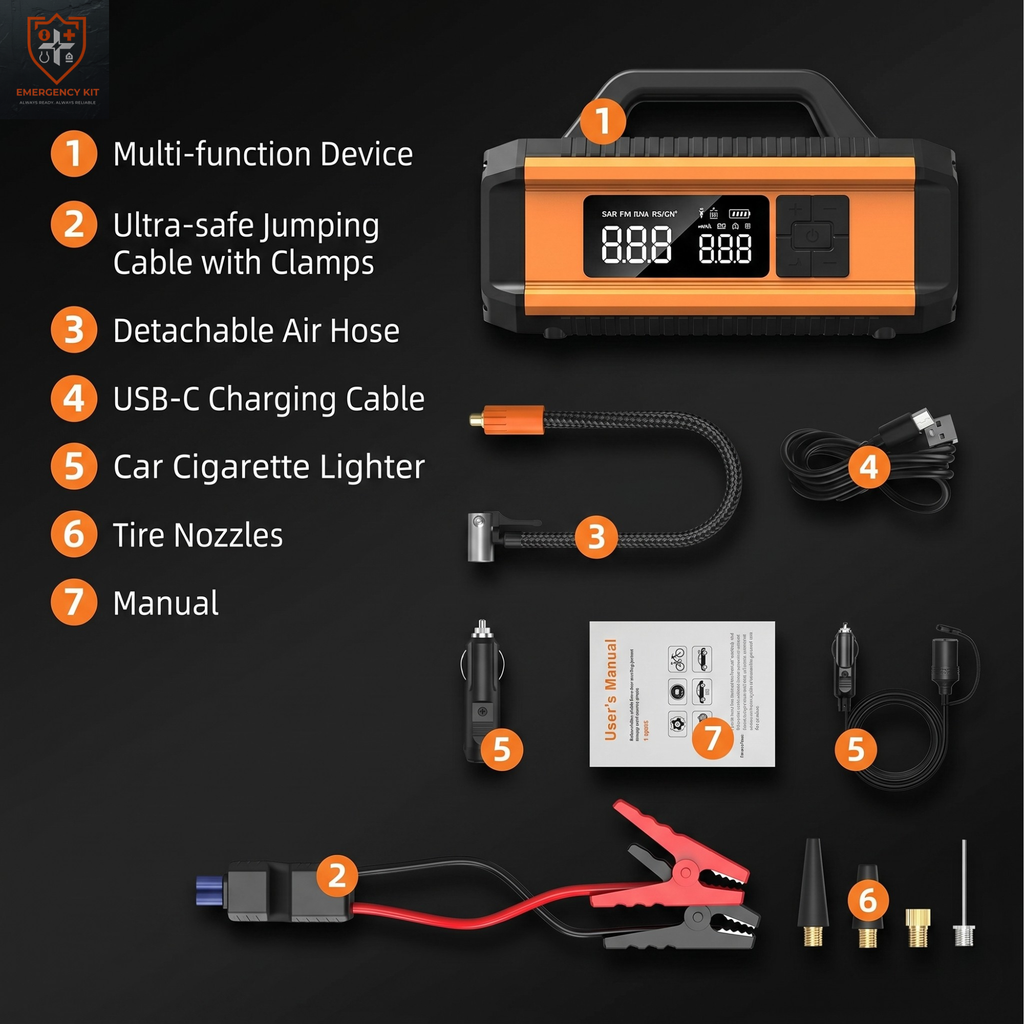 Titan Ultra 5-in-1 Max Recovery System | 3500A Peak Performance