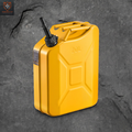 Steel-Core 5.3 Gallon Jerry Can | Military-Grade Fuel Container (Yellow)